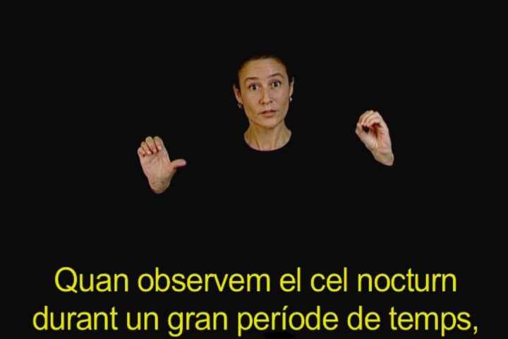 AGILS Audiovisual en llengua de signes i subtitulat al CosmoCaixa